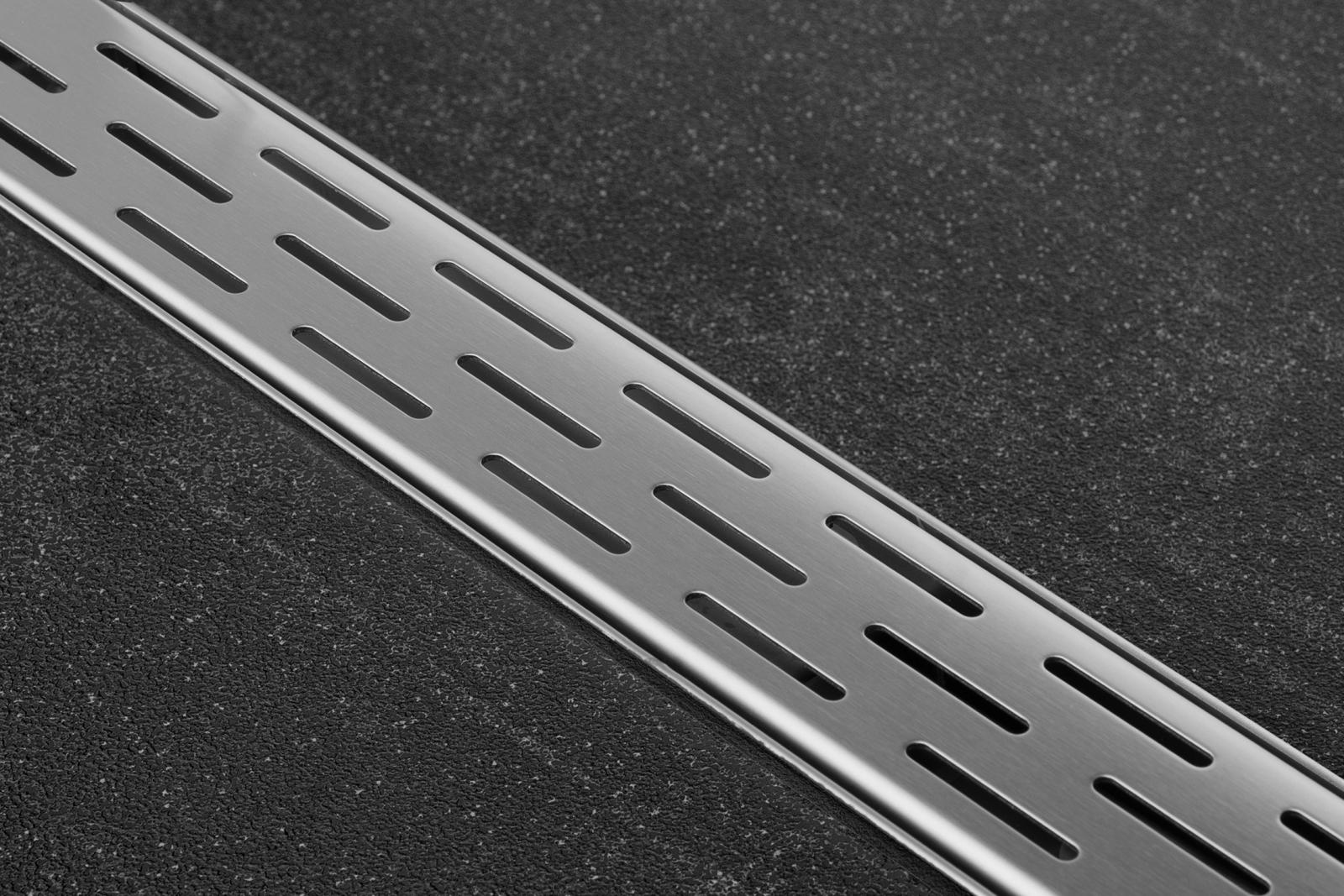 ESS Duschrinne Easy Drain Compact 30 FF 700 mm Edelstahl Abdeckung gebürstet EDCOMFF 700-30 - Bild 2