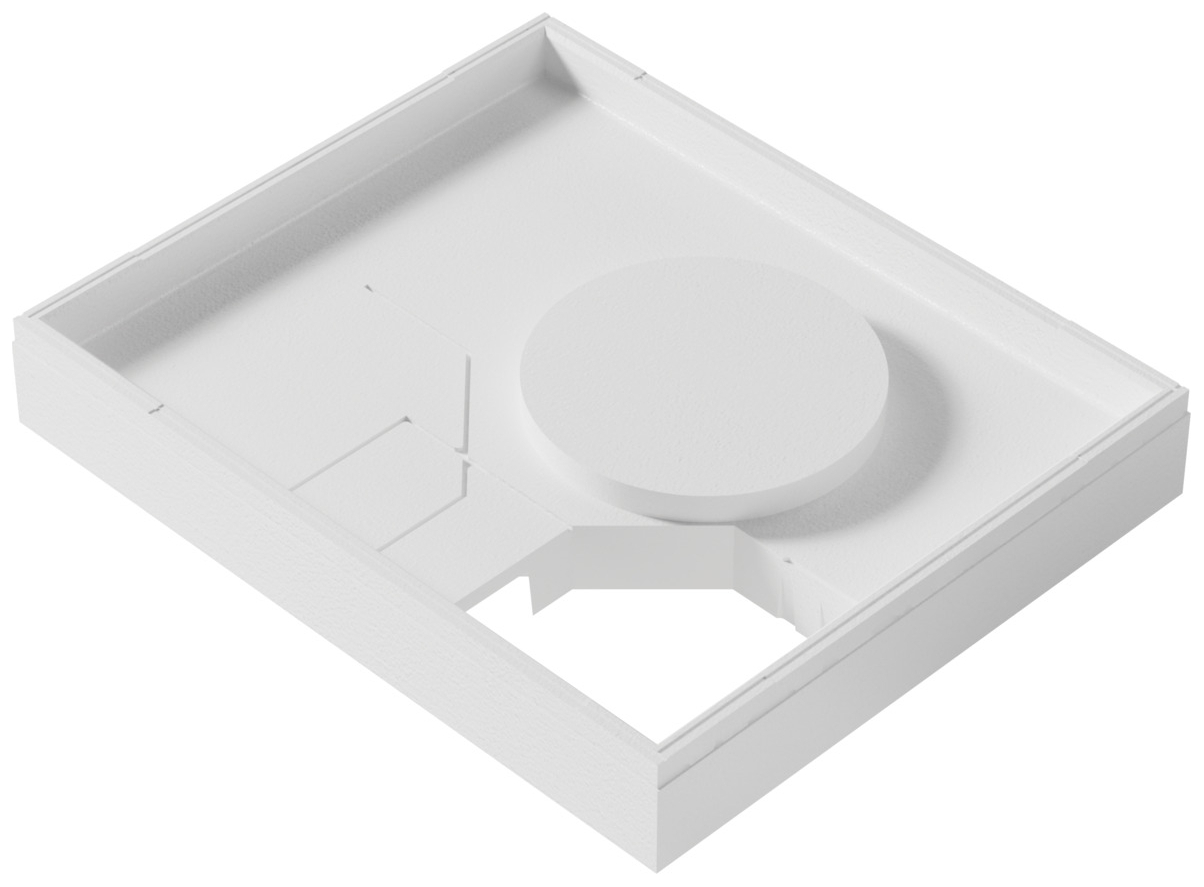 VIGOUR Wannenträger für Duschwanne one 90x75x2.5cm Höhe 13cm - Bild 1