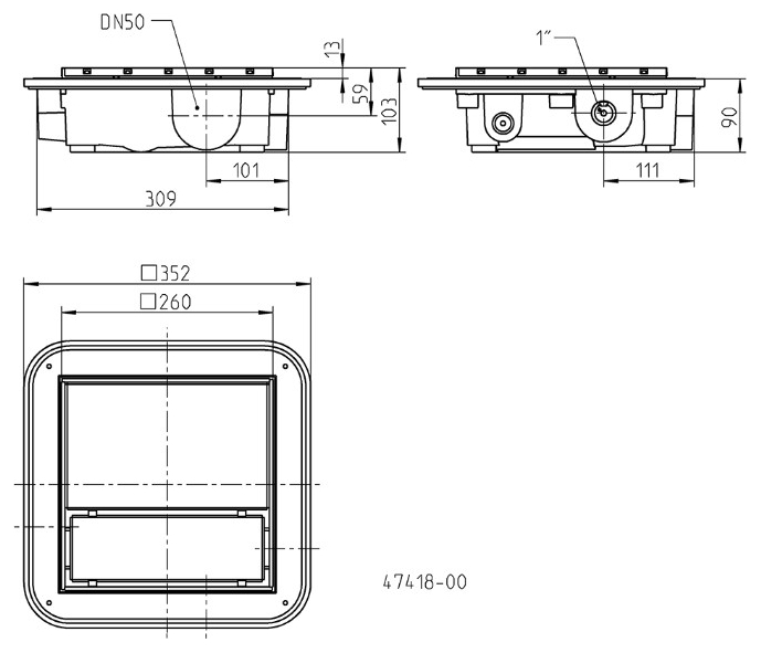 Jung Bodenablaufpumpe Plancofix Plus JP47014 - Bild 2