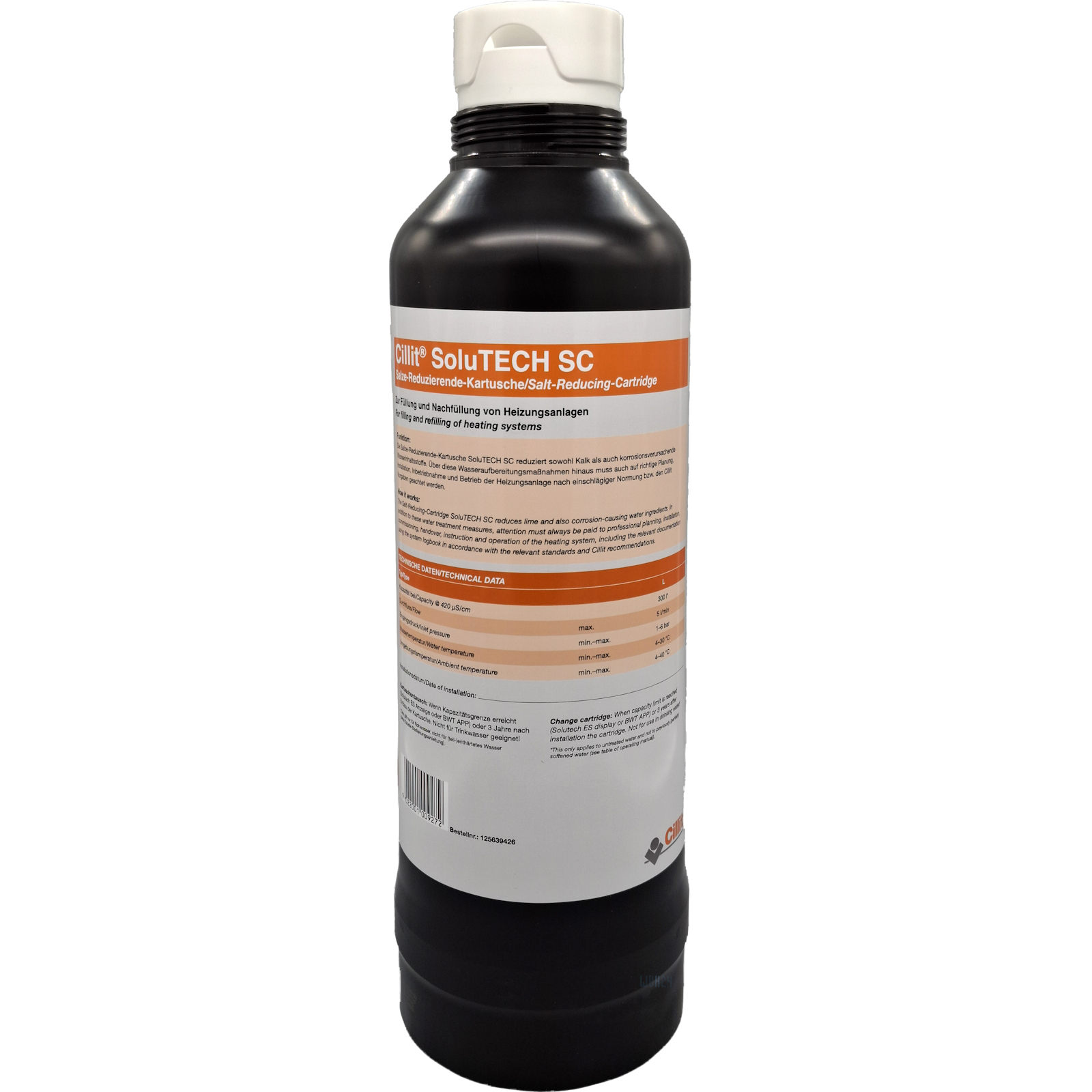 Cillit Salze-Reduzierende-Kartusche SoluTECH SC-L large (SRC-L) schwarz 125639426 - Bild 1