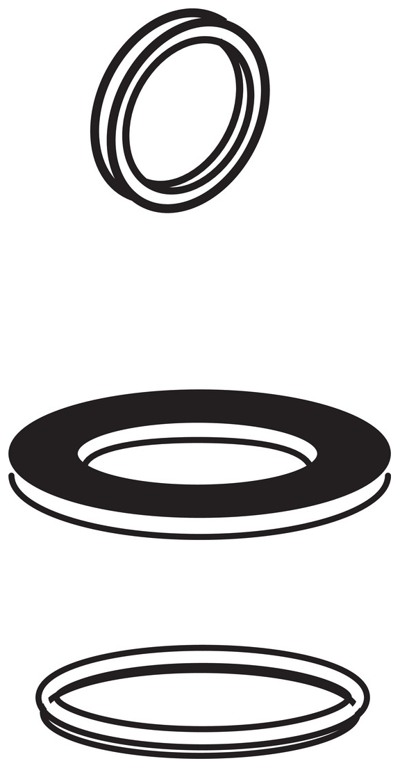 MEPA Dichtungs-Set 590741, für UP-Spülkasten Sanicontrol Typ A11/B11/B12/B13/B14 - Bild 1