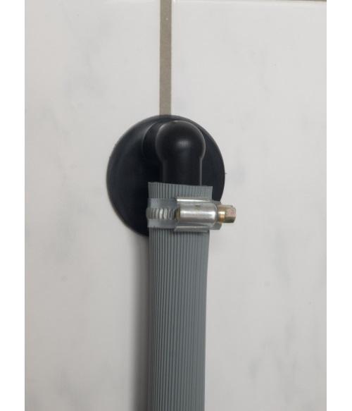 HT Schlauchwinkel DN 40 Übergang von Schlauch 19-21mm zum Abflussrohr 50040SW - Bild 2