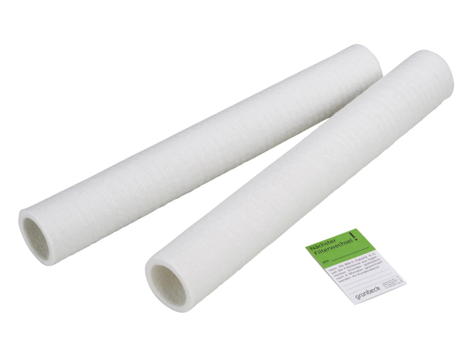 Grünbeck GENO-Ersatzfilterkerze 50µm 0,05mm 2er Pack Größe 5 ohne Schutzglocke 103044 - Bild 1