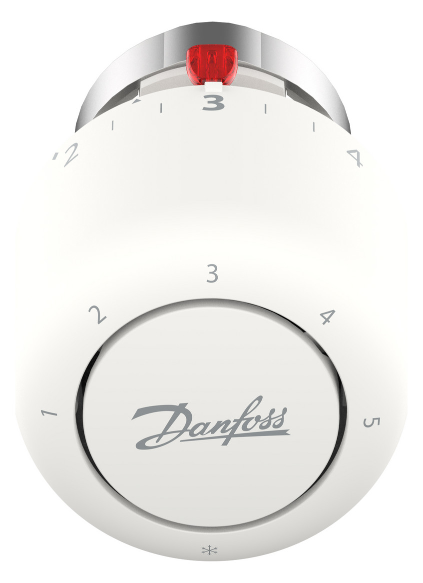 Danfoss Aero RA/V Thermostatkopf, Gas, Fühler, 7-28°C, RAL9016, 015G4560 - Bild 2