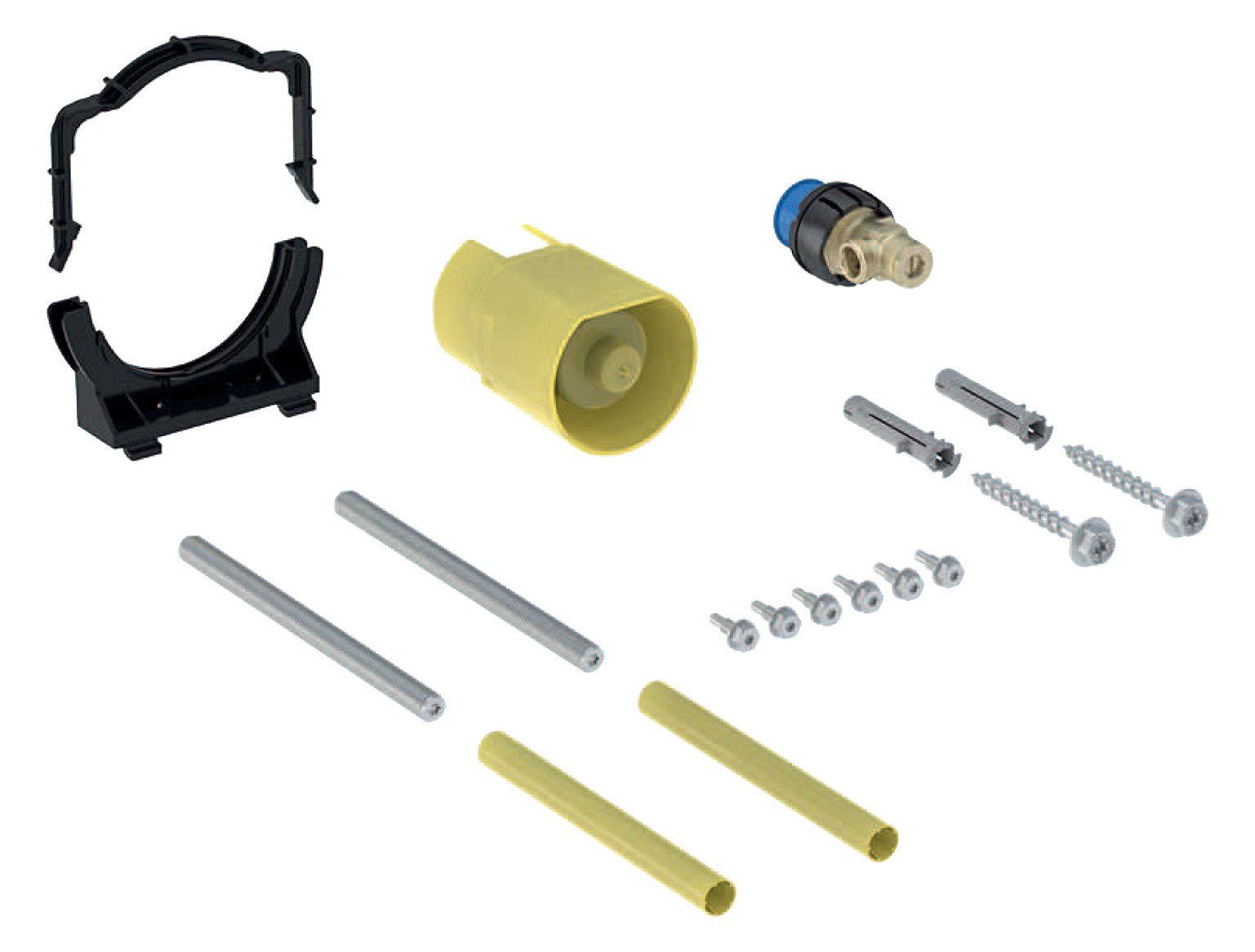 Geberit Montagezubehör 242.272.00.2 für Wand-WC, für Duofix Element mit Delta UP-Spülkasten - Bild 1