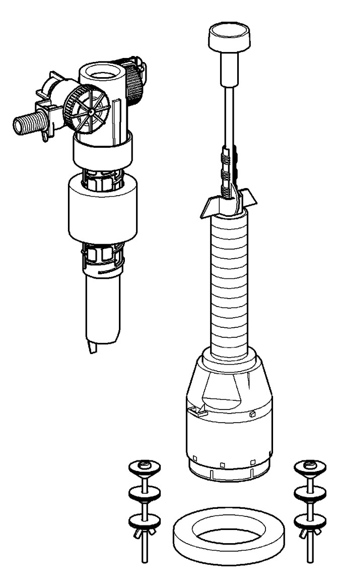 GROHE Servo-Set Austauschgarnitur 43907PI0 - Bild 4