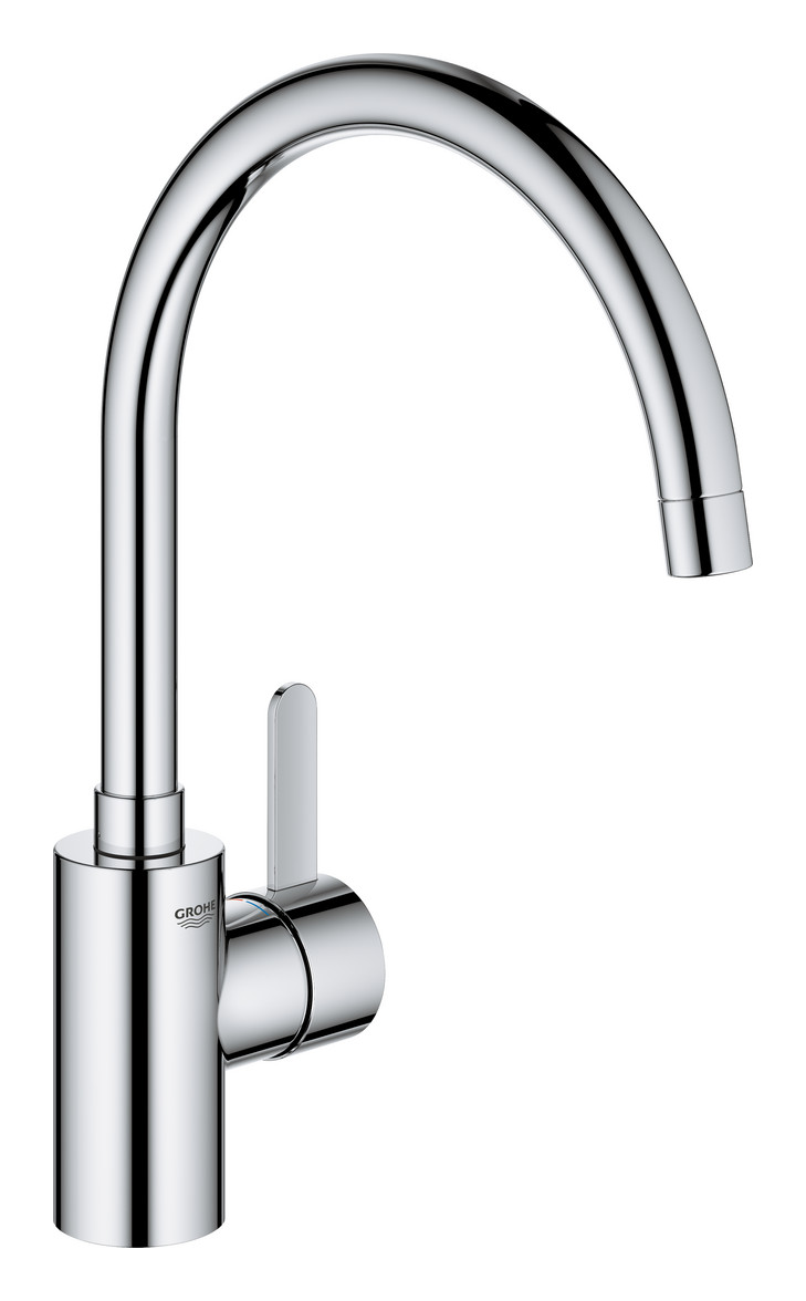 GROHE Spültischbatterie Eurosmart Cosmopolitan hoher Auslauf EcoJoy Zero verchromt 3284320E - Bild 1