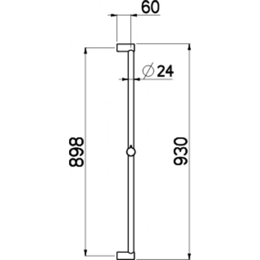Nikles Brausestange Carbon 90 cm D 24 mm NIKCBBS90 - Bild 2