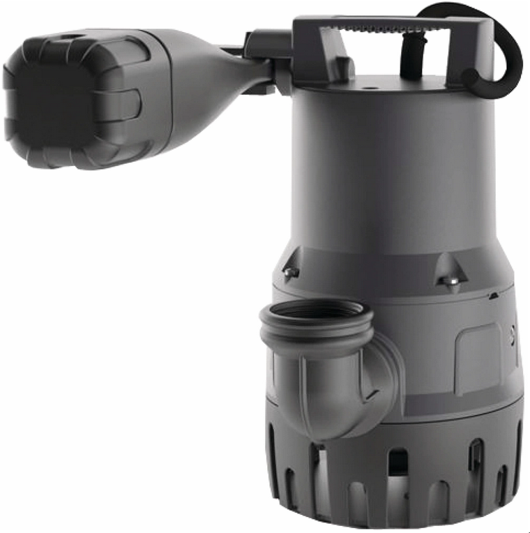 Schmutzwasserpumpe vertikal 400W 1 1/4'' AG mit angebautem Hebelschwimmer - Bild 1