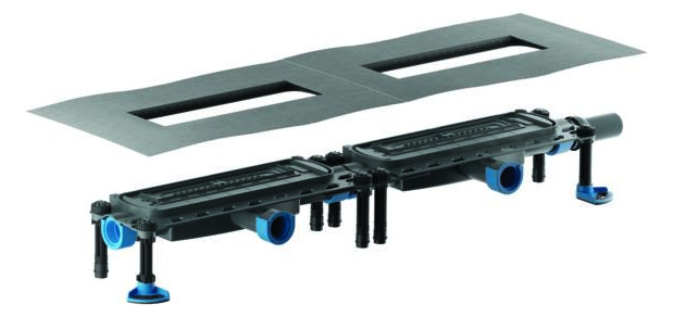 DALLMER Ablaufgehäuse DallFlex 2.0 DUO Plan 570055, DN 40, für CeraWall Duo und CeraFloor Duo