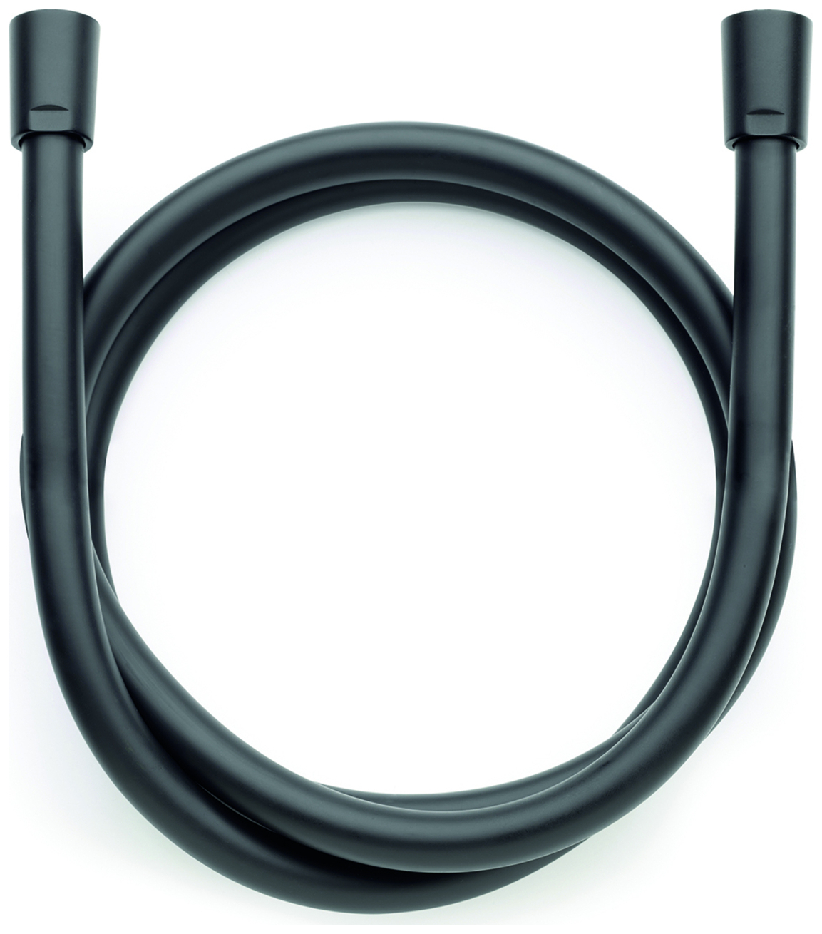 VIGOUR Duschsystem V4 Thermostat Kopfbrause 310mm rund Stabhandbrause und Schlauch schwarz matt