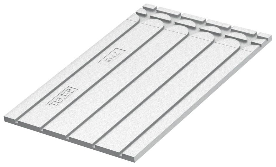 TECEfloor Trockenbauplatte TP 30/16 EPS 035 DEO, aus Aluminium 77520006, VA 150 mm (Paket 17,2 m²) - Bild 1