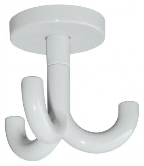 HEWI Serie 477 Dreifachhaken d 50 mm drehbar reinweiß 477.90.050.99 - Bild 1