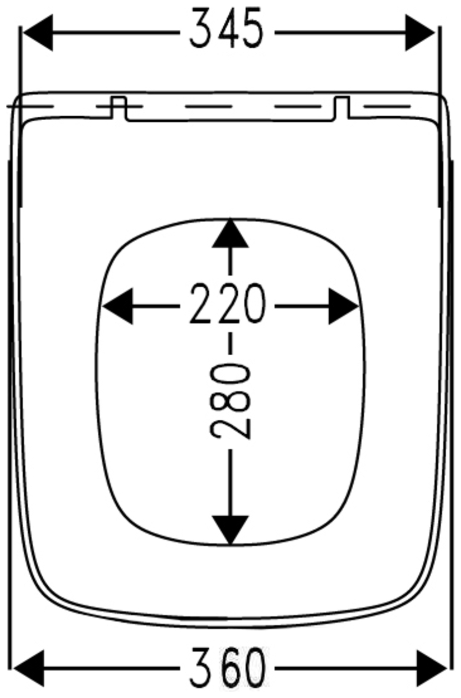 VIGOUR WC-Sitz derby style DERSTYSIAS weiss mit Edelstahlscharnier, abnehmbar, mit Absenkautomatik - Bild 4