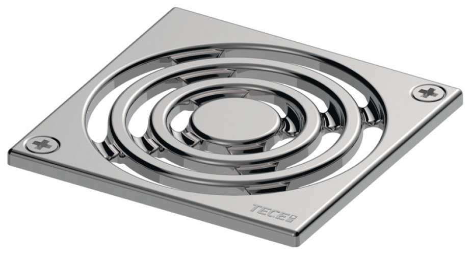 TECEdrainpoint S Designrost 150x150 mm Edelstahl 3665001 - Bild 1