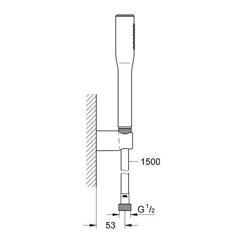 Grohe Euphoria Brausegarnitur Cosmopolitan chrom 27369000 - Bild 3