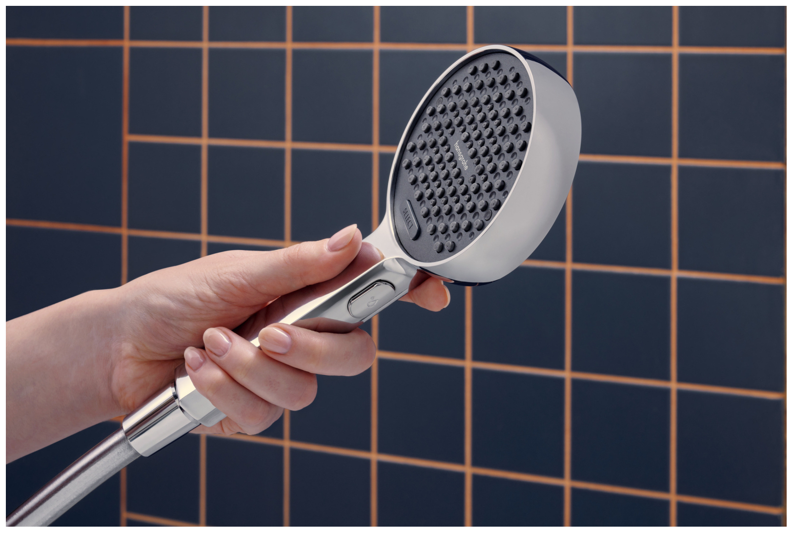 Hansgrohe Handbrause Activera Select S 95 2jet EcoSmart mit Booster chrom