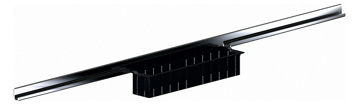 DALLMER Duschrinne CeraWall Individual 1000 mm Ablaufschiene Edelstahl 535214 - Bild 1
