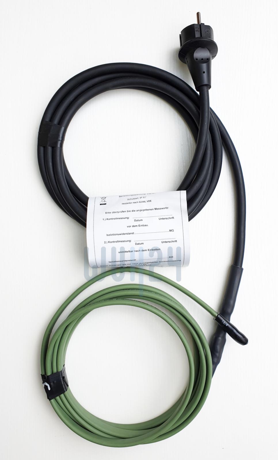 bamaheat Heizband KS10-FA9 Länge 9m IP65 selbstbegrenzend mit Schukostecker 8000-30.59 - Bild 1