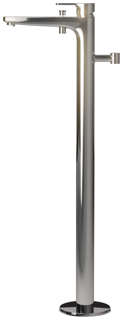 VIGOUR Einhand-Standarmatur Wanne derby V3 mit Brausehalter verchromt