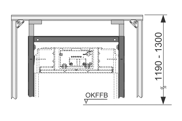 TECEprofil Teleskopbefestigung für Module 9380001 - Bild 3