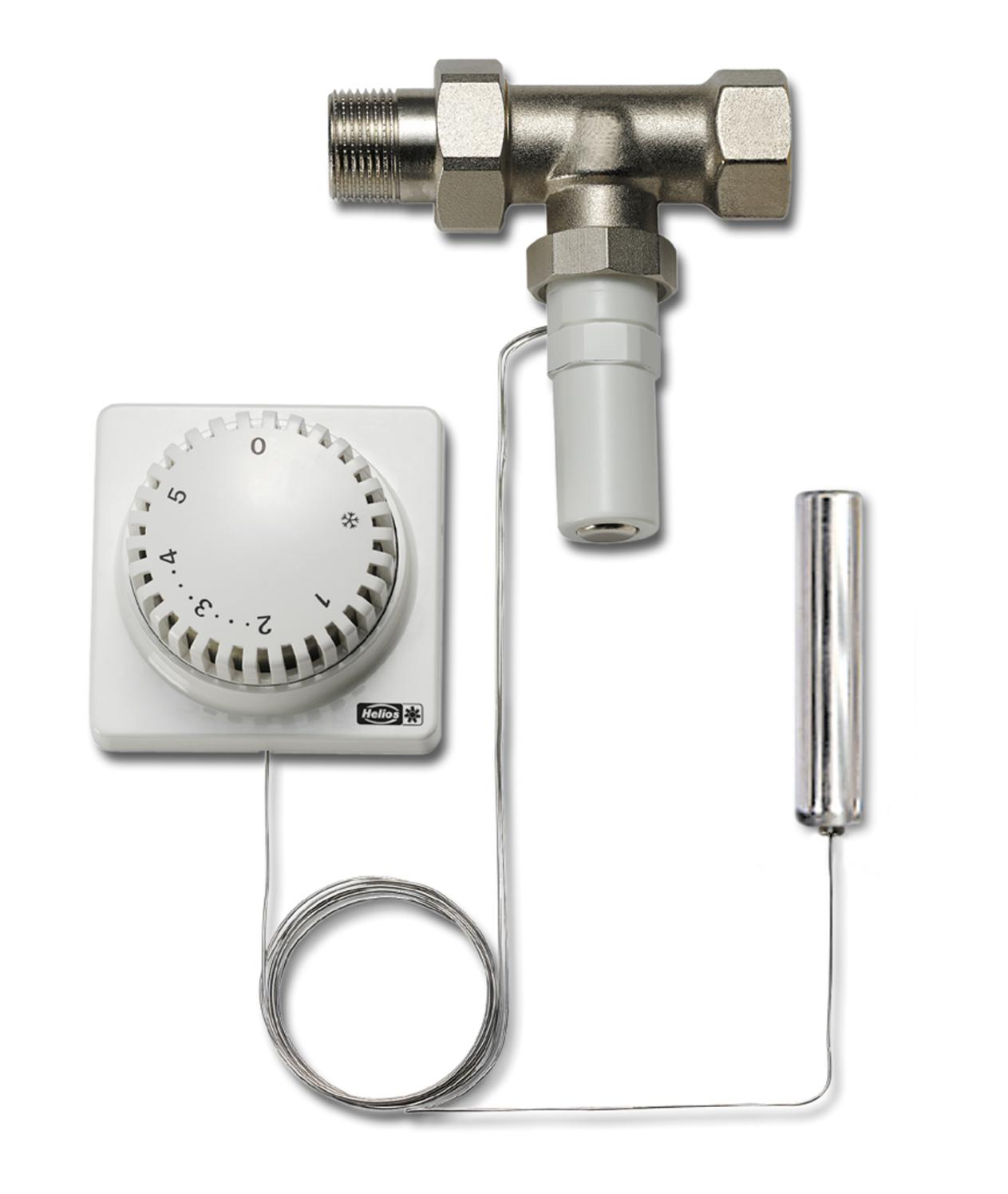 Helios Temperatur-Regelsystem WHST 300 T38 für PWW-Heizregister, 300 l/h Wassermenge 08817 - Bild 1