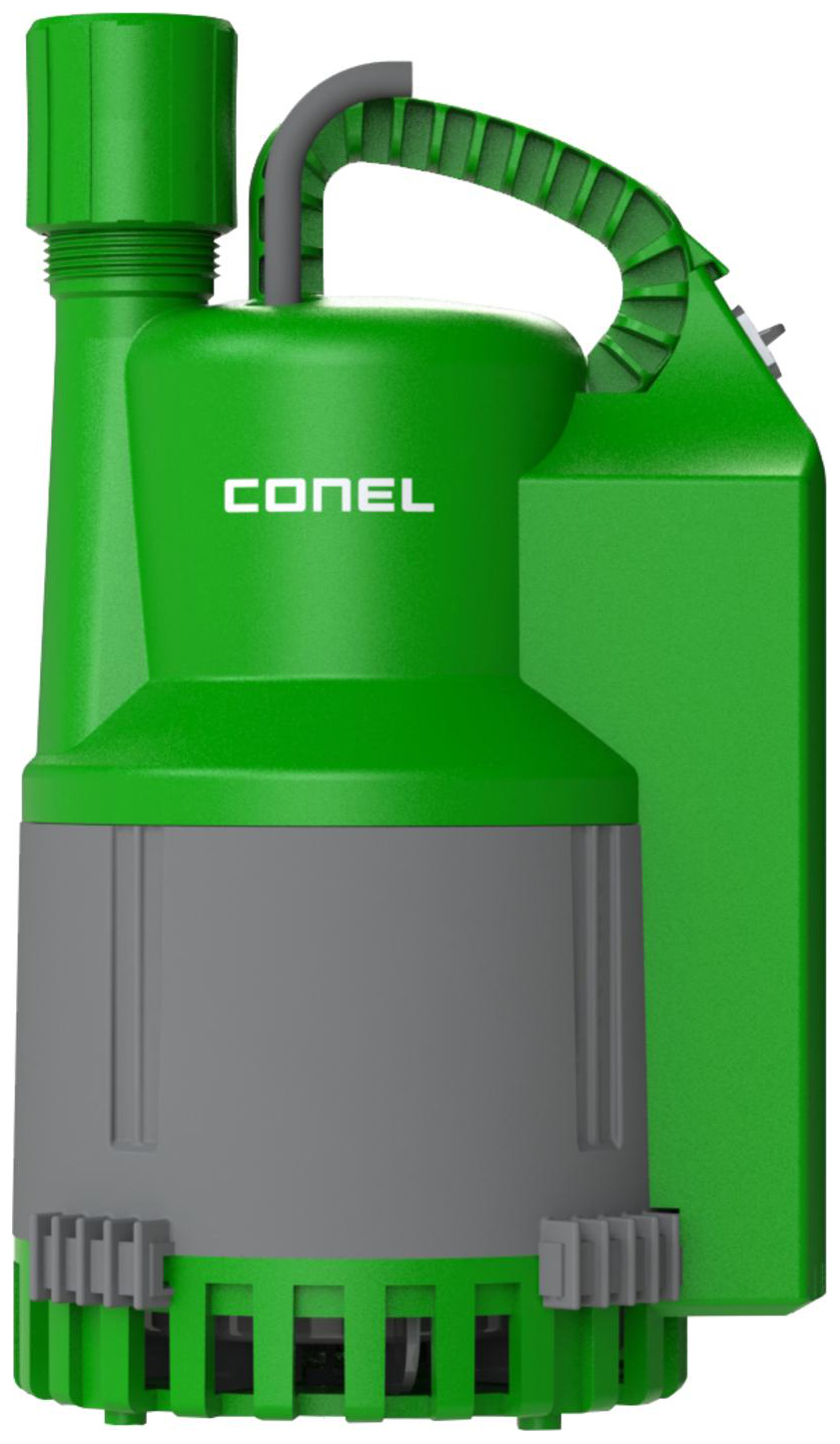 CONEL Tauchpumpe FLOW TP12-A für leicht aggressive Medien, mit innenliegender Schwimmerschaltung - Bild 1