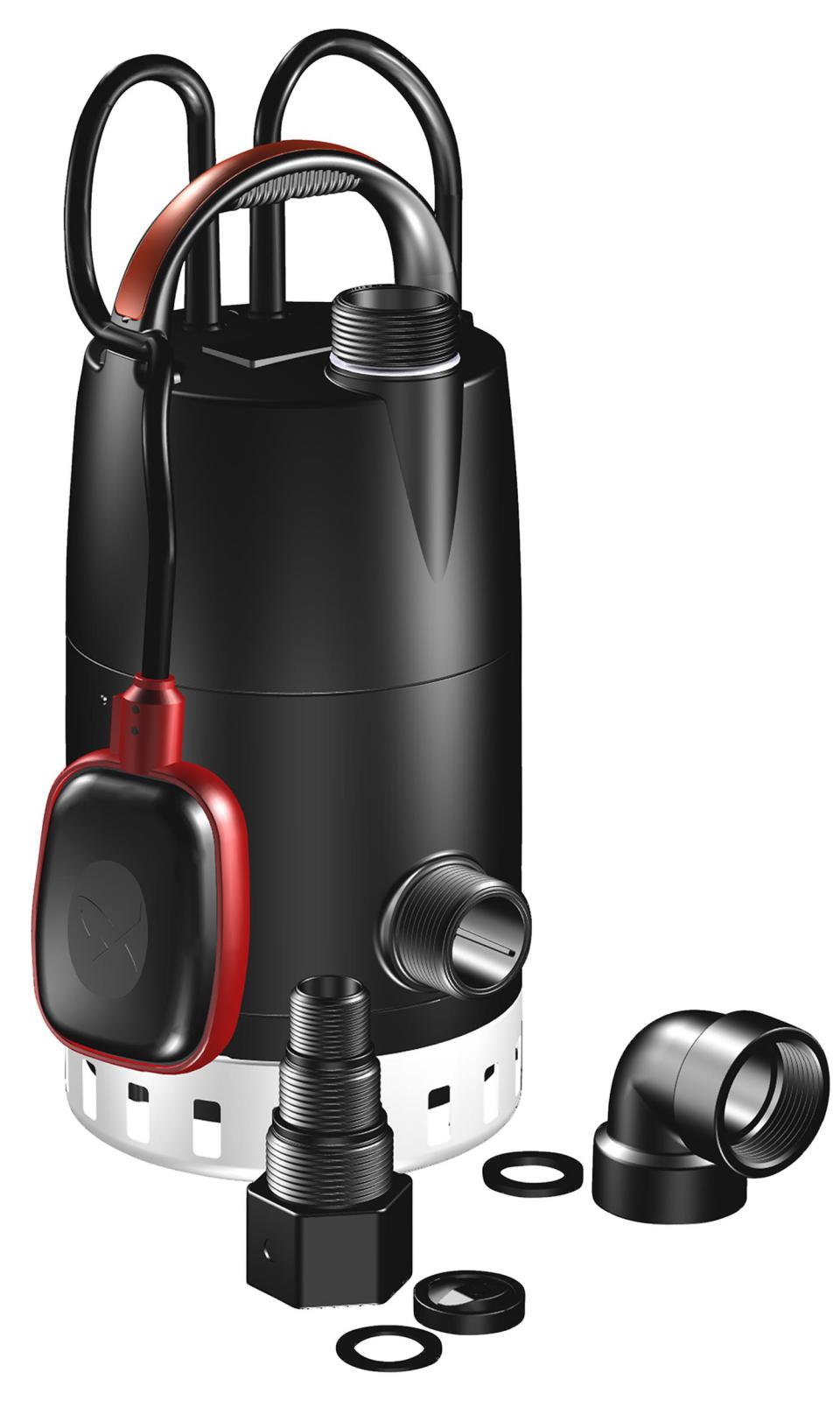 Grundfos Unilift Kellerentwässerungspumpe CC-5 A1, FH 5m, mit Schwimmerschalter 96280966 - Bild 1