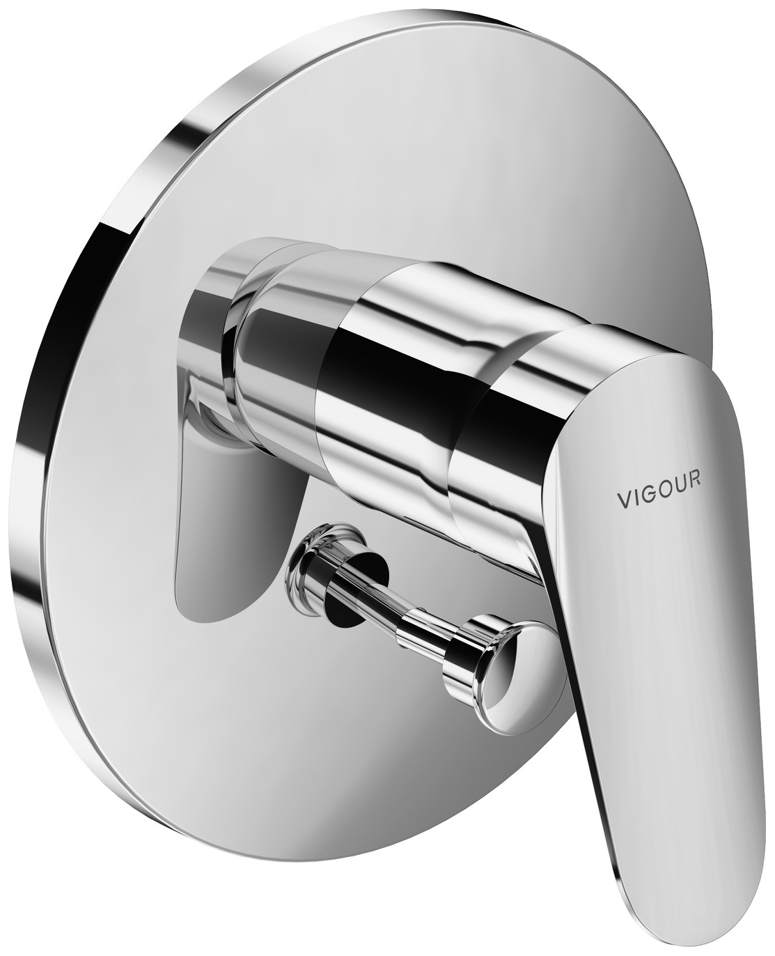 VIGOUR Farbset Badebatterie one verchromt, für Universal UP-Körper-Box VUPK - Bild 1