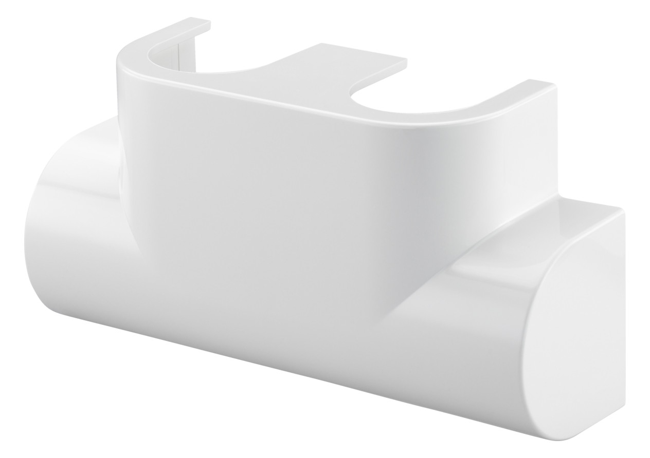 Design Abdeckung für Multiblock T, Eckform, weiß - Bild 1