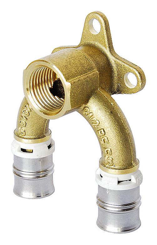 Fränkische Doppelwandwinkel Alpex F50 Profi 20mm x 1/2'' IG x 16mm 86920751 - Bild 1