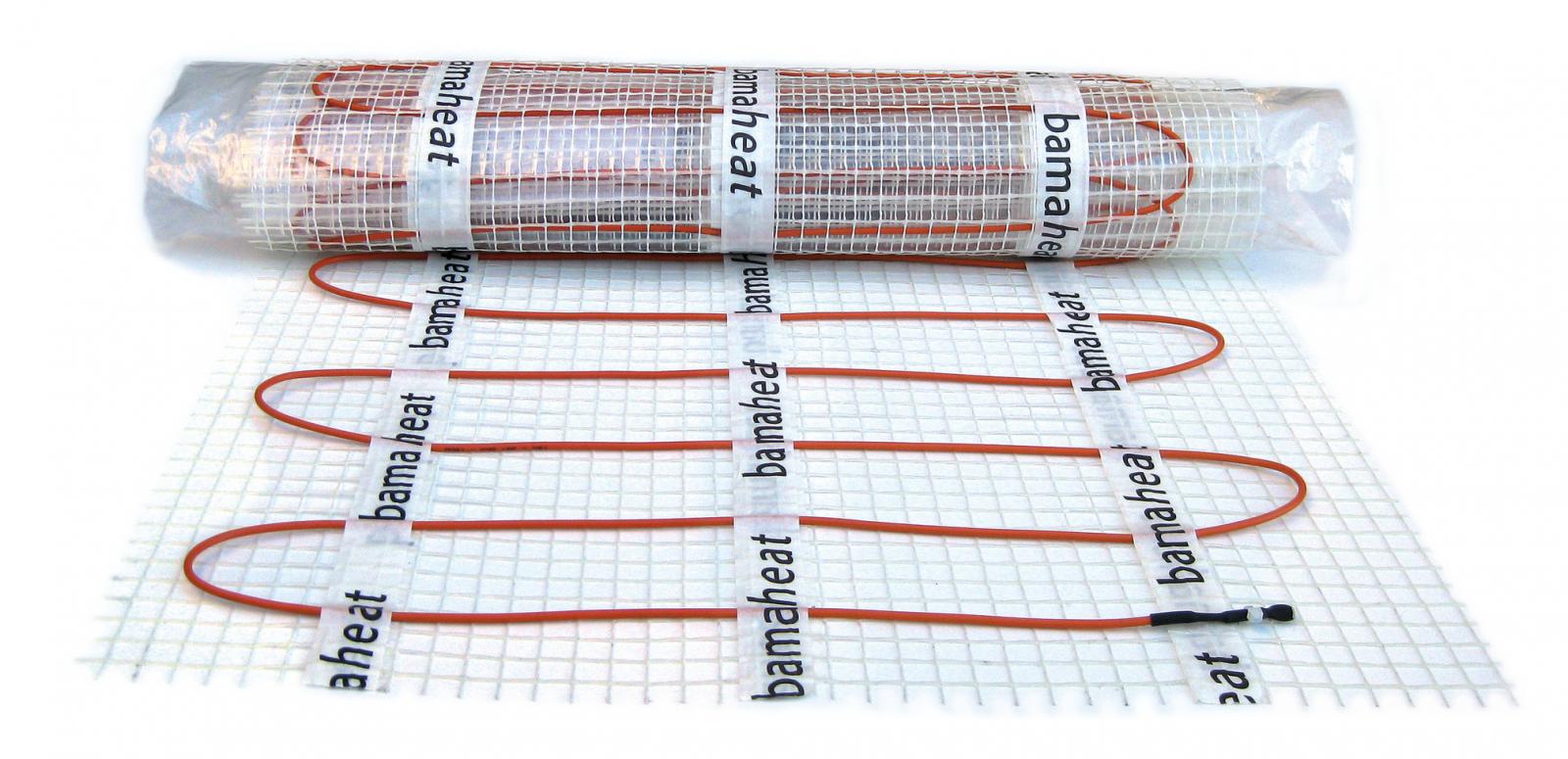 bamaheat Elektro-Dünnbettheizmatte EDM 5,0m², 50x1000cm, 750 Watt, anschlussfertig 8000-42.50 - Bild 1