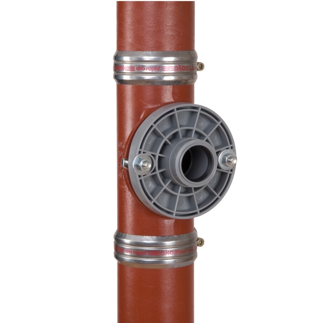 Airfit Flansch-Adapter DN 100 x 50 Lochabstand 125 - 143 mm 11050FA - Bild 2