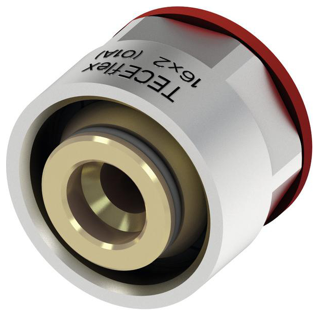 TECEflex Klemm-Anschlussadapter 16 mm Eurokonus 3/4'' IG für PE-Xc, 5S-Vollkunststoff-Rohr 713516 - Bild 1