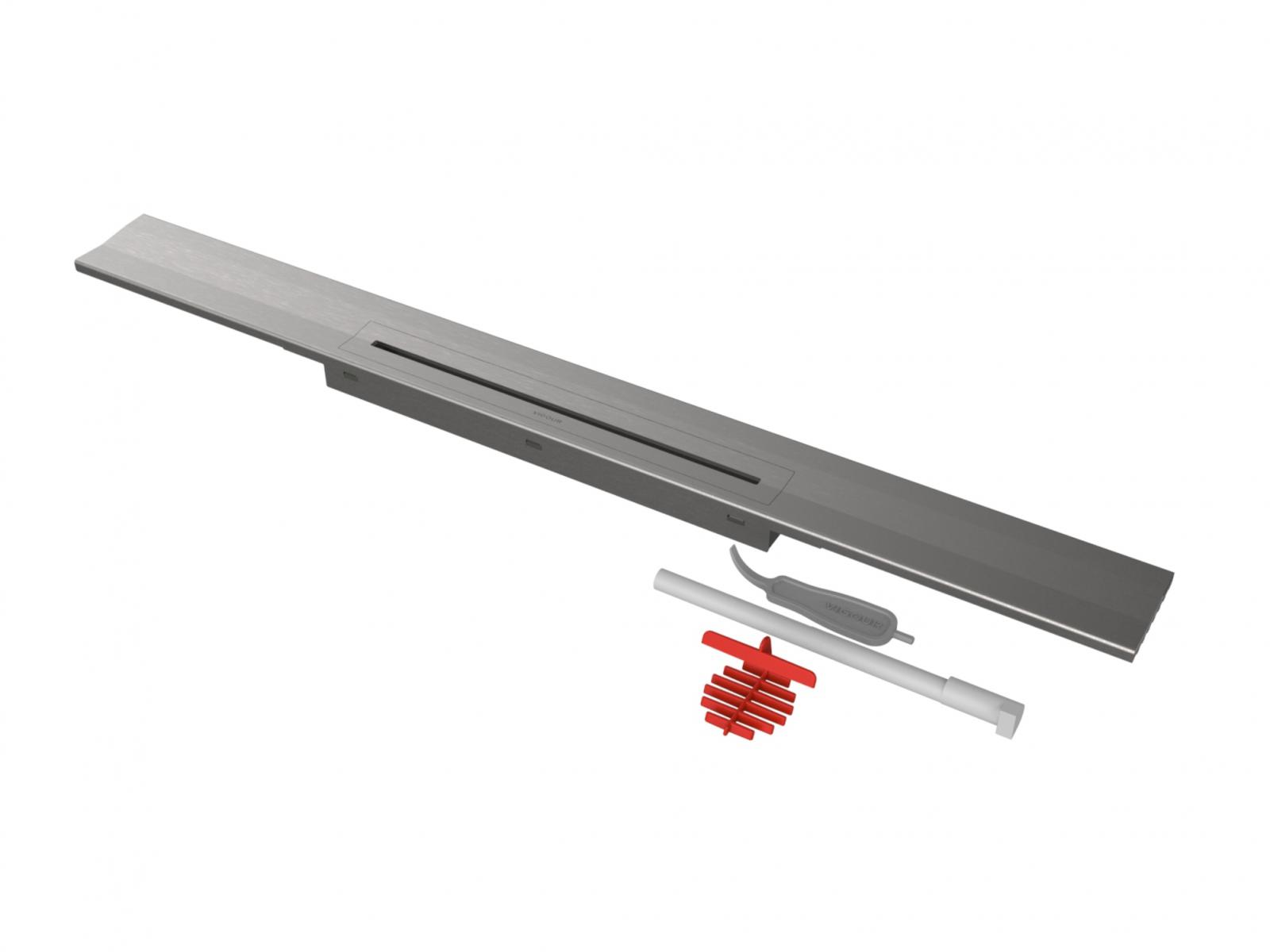 VIGOUR Designset individual 4.0 poliert 140 cm Wandmontage, für Rohbauset V4GK - Bild 1