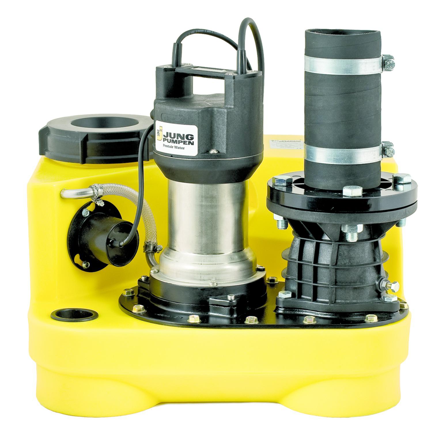 Jung Fäkalien-Hebeanlage Compli 300 E mit Rückschlagklappe JP50076 - Bild 1