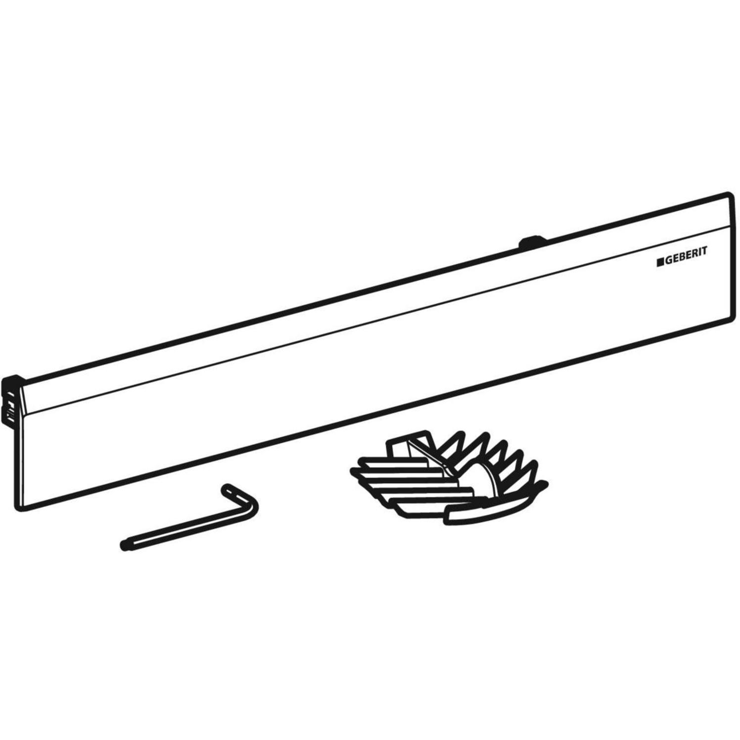 Geberit Fertigbauset für Geberit Wandablauf aus Kunststoff weiß-alpin 154.335.11.1 - Bild 2