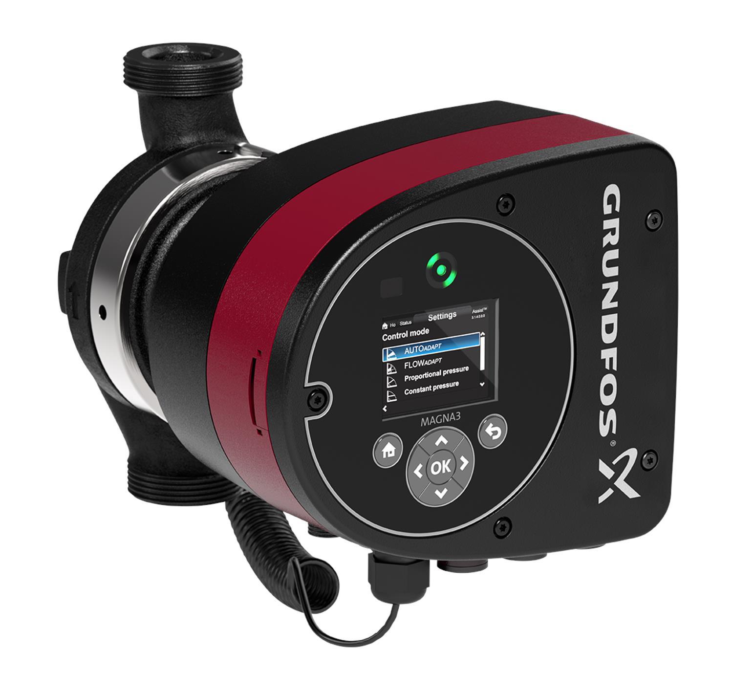 Grundfos MAGNA3 32-40 Hocheffizienz-Umwälzpumpe 2'' BL180 mm 97924633 - Bild 1