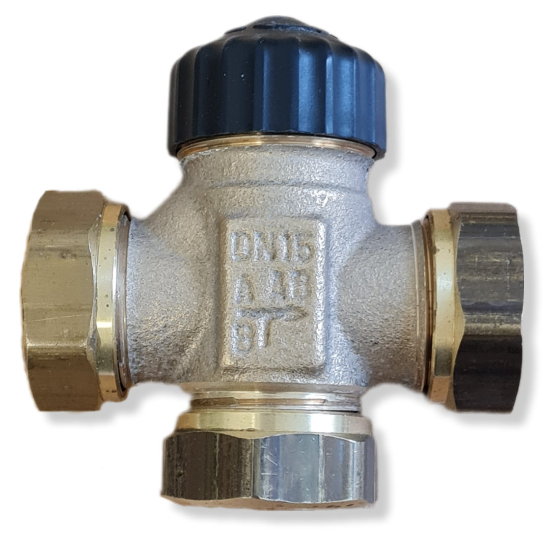 Heimeier Dreiwege-Umschaltventil DN 20 für Heizungs- und Kühlanlagen 4160-03.000 - Bild 1