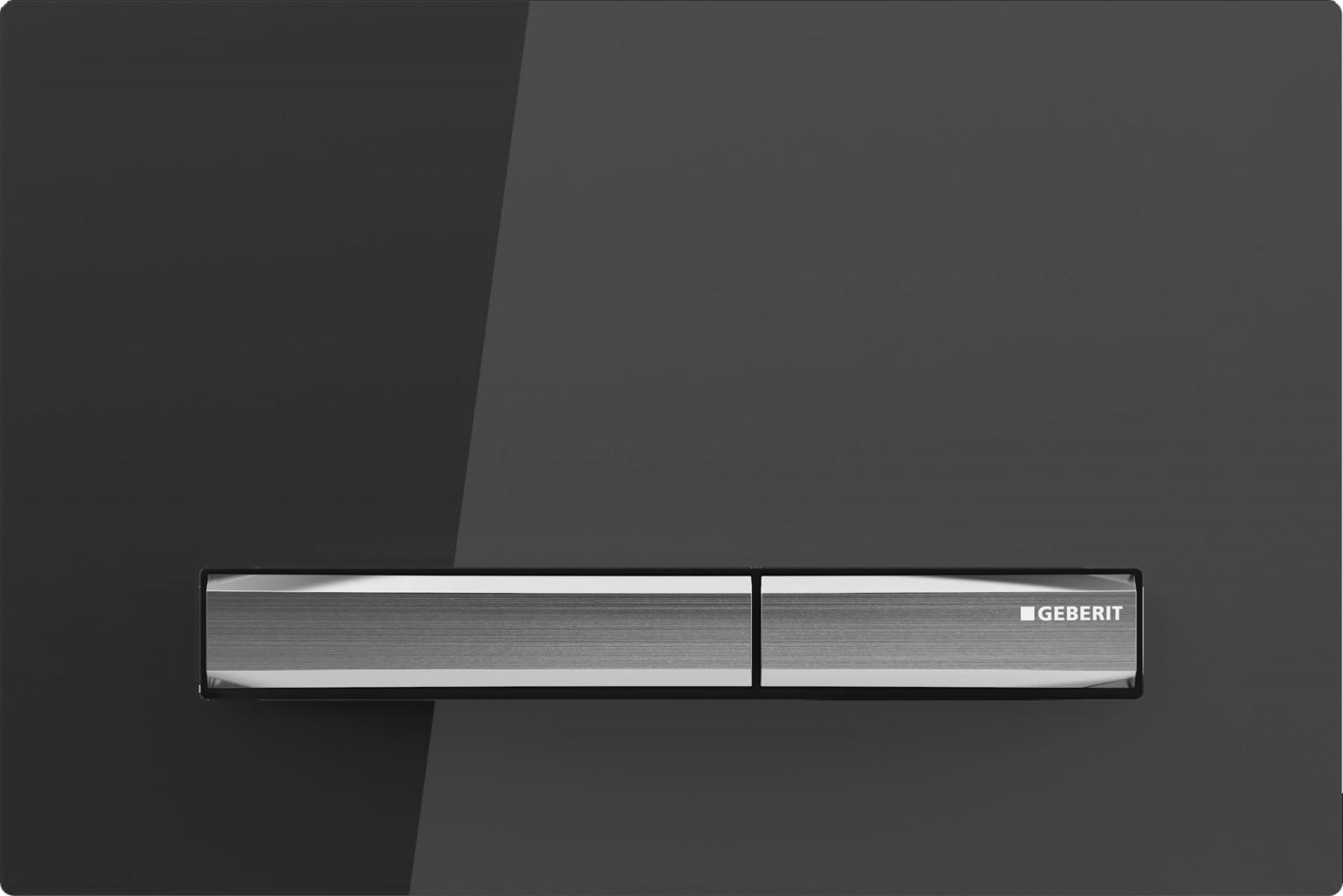 Geberit Betätigungsplatte Sigma50 für 2-Mengen-Spülung Rauchglas verspiegelt 115.788.SD.2 - Bild 1