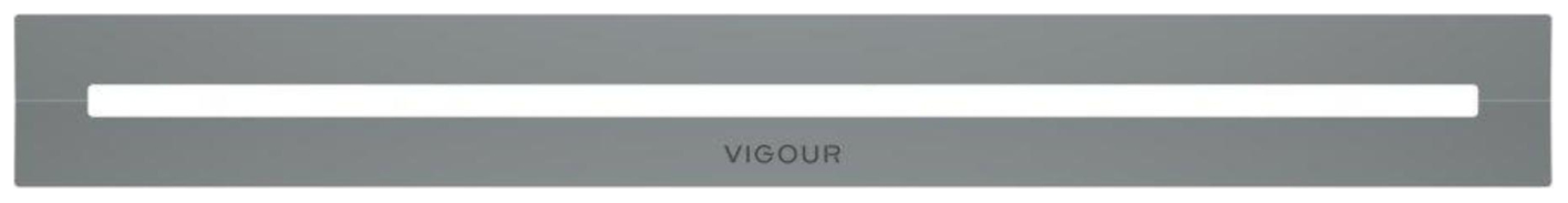 VIGOUR Designabdeckung V4 aus Edelstahl poliert