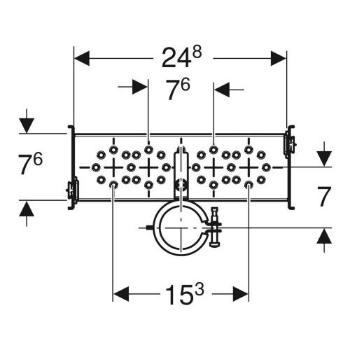 Geberit GIS Waschtisch-Set Einlocharmatur 461.430.00.1 - Bild 2