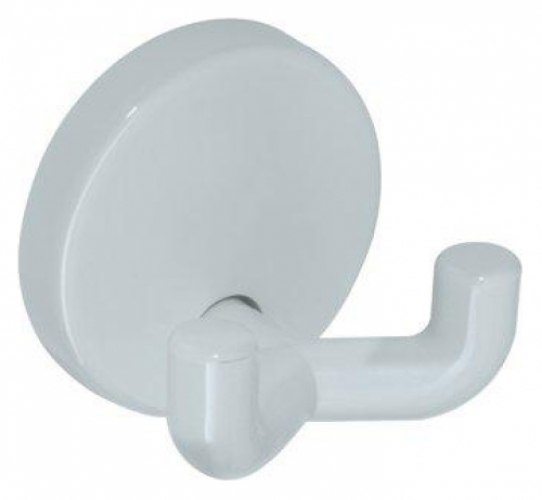 HEWI Serie 801 Doppelhaken d40mm reinweiß 801.90.020.99 - Bild 1