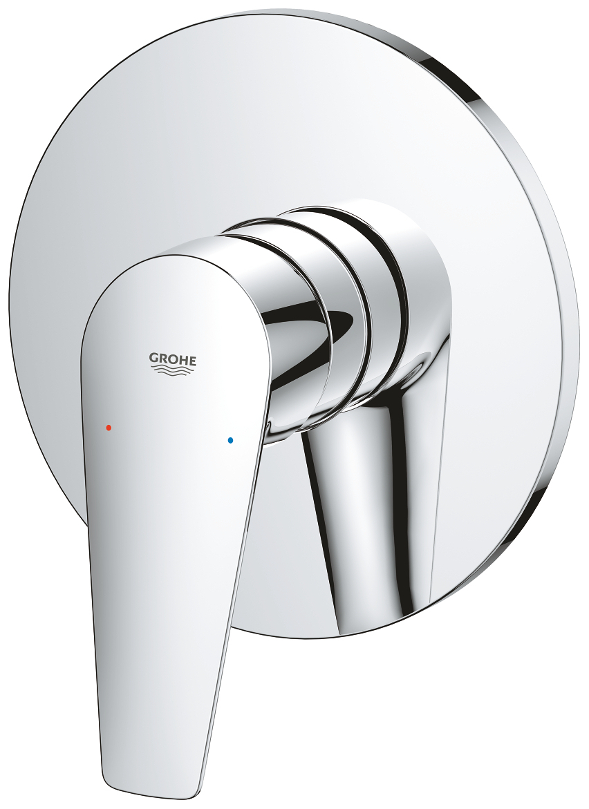 GROHE Brausebatterie BauEdge 24161001 Fertigmontageset chrom für Rapido SmartBox 35604 - Bild 4