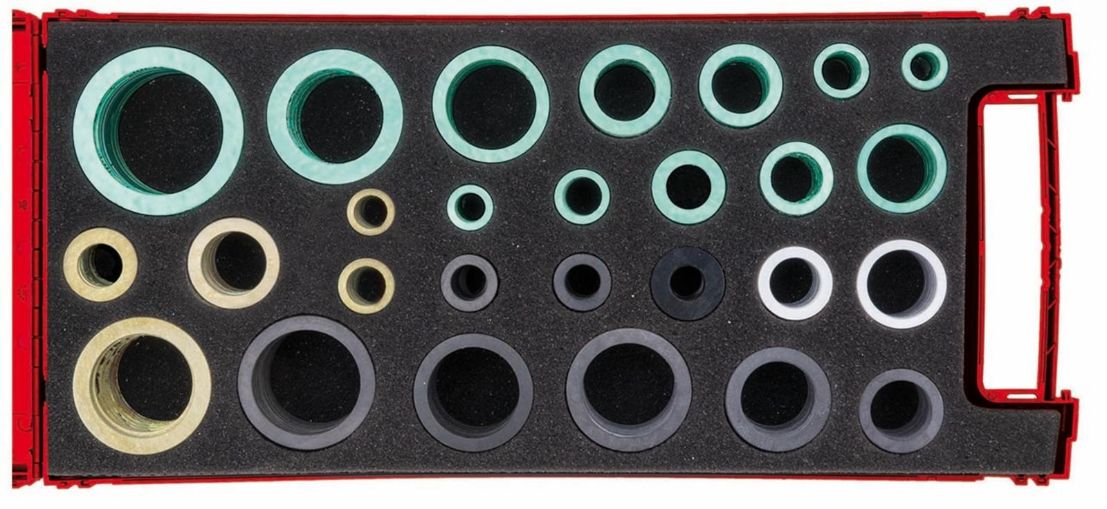 Airfit Universal-Dichtungssortiment Profi-Junior 324 Dichtungen Sanitär-Heizung-Solar-Gas 70003DK - Bild 2