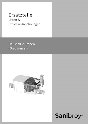 Ersatzteilliste-Haushaltspumpen