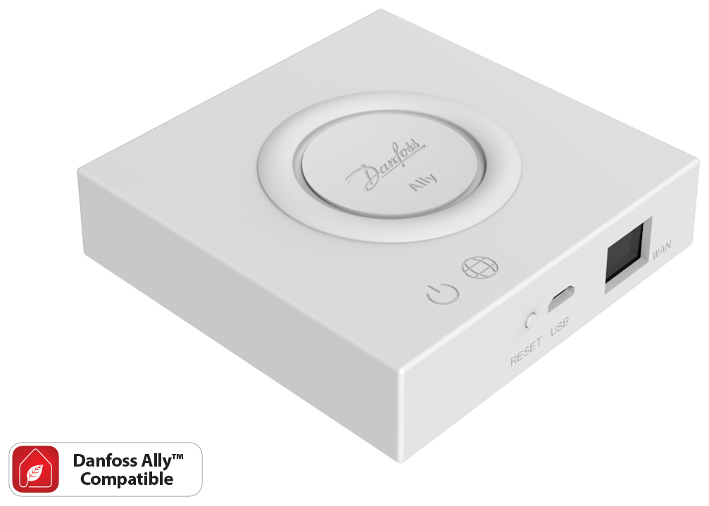 Danfoss Gateway Ally, Aufputz, LAN, Zigbee 014G2400, für Danfoss Thermostate Ally - Bild 2