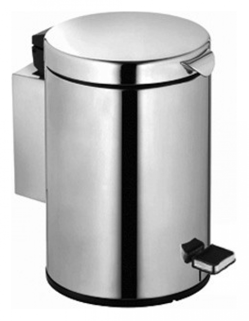 Keuco Hygieneabfallsammler Plan 14977, wandhängend, Chrom-finish 14977010000 - Bild 1