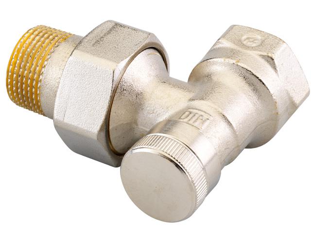 Danfoss Rücklaufverschraubung RLV 20 R 3/4, Eck, vernickelt 003L0145 - Bild 1