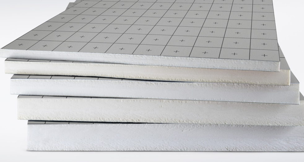 EMPUR Polyurethan-Hartschaumplatte (PIR) 20mm WLS 023 ALU-kaschiert (1200x600mm) 0,72 m² - Bild 1